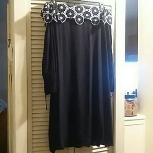 Loft dandelion off shoulder dress